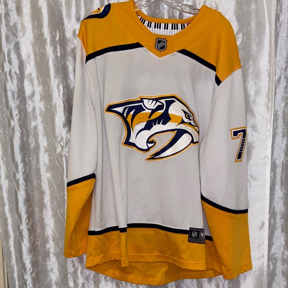Fanatics NHL Nashville Predators P.K. Subban Jersey Adult Size Medium 🔥 YB8